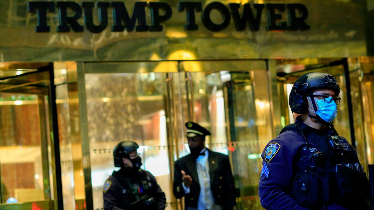 Reducirán vigilancia en la Torre Trump de NY cuando el presidente deje el cargo