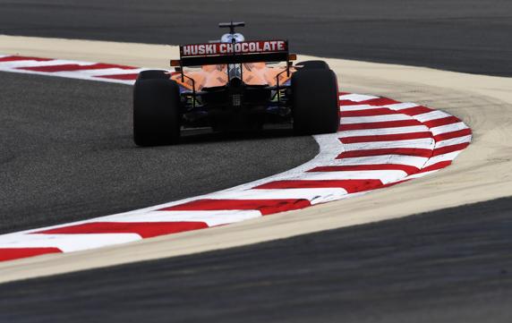 Sainz tuvo un problema al inicio de su primer intento de Q2