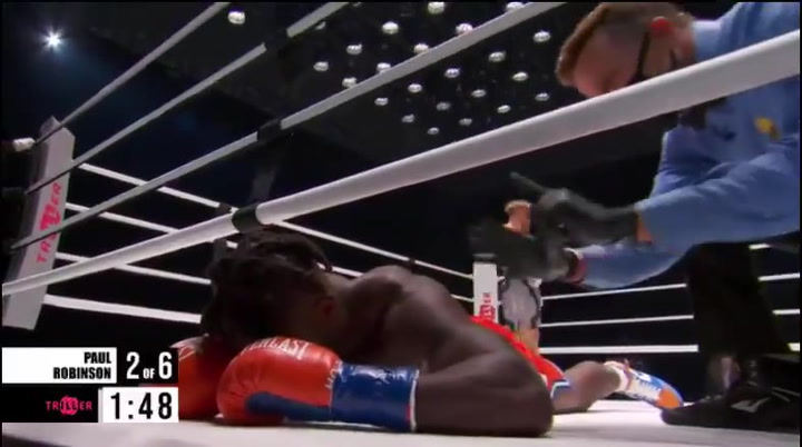 El brutal KO de Jake Paul a Nate Robinson
