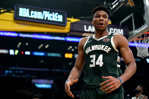Giannis Antetokounmpo, posible objetivo de los Lakers el próximo verano si no renueva con los Bucks