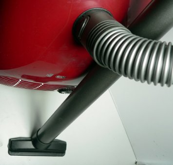 Cerca de una manguera de vacío