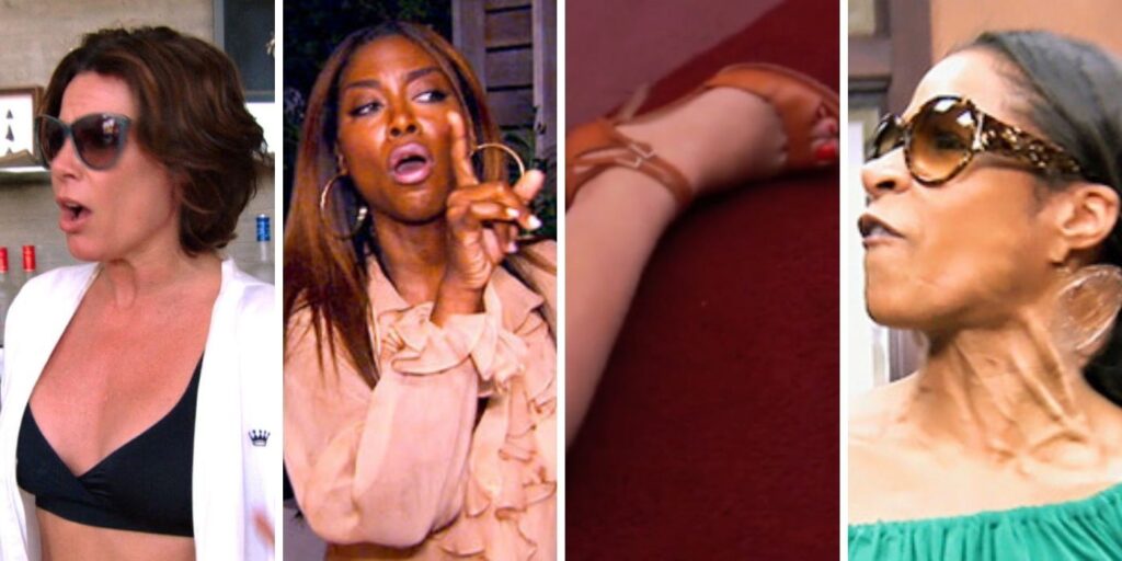 Amas de casa reales: 10 escenas que deberían conservarse en un museo