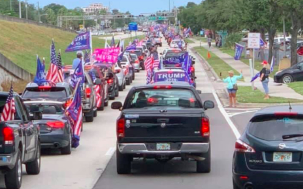 Caravanas del “Tren Trump” en día de elecciones pueden generar problema de seguridad | Videos