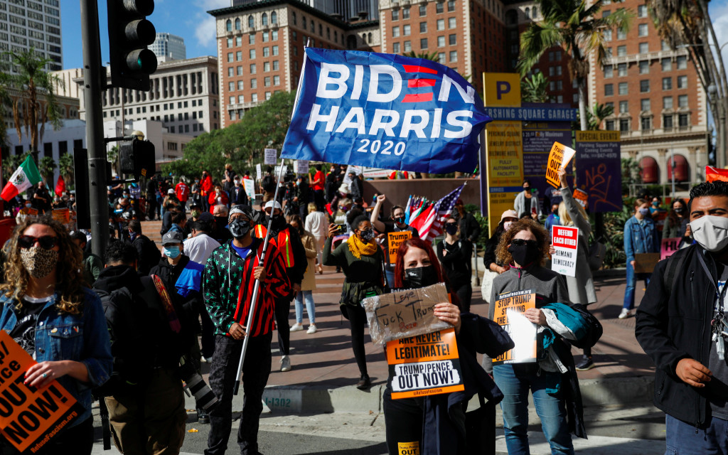 Celebraciones en las principales ciudades de EU por la victoria de Biden | Videos