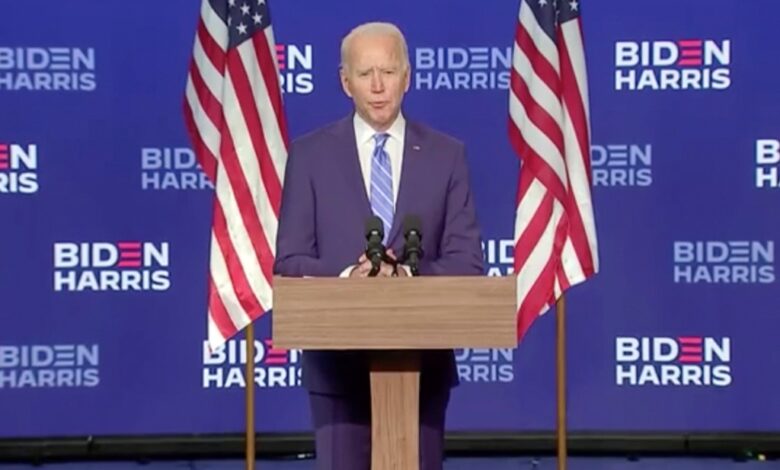 Cuando termine el conteo de votos, creemos que seremos los ganadores: Biden