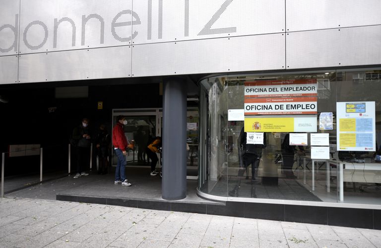 Una oficina de empleo en la Comunidad de Madrid.