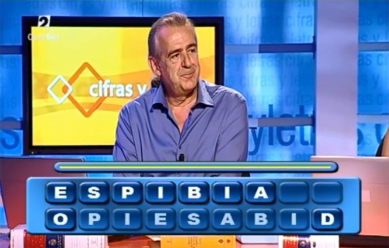 Antonio Elegido, en el programa 'Cifras y letras'.