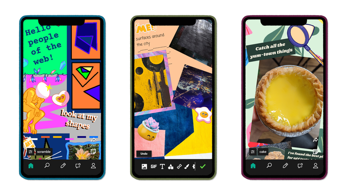 Facebook lanza E.gg, una aplicación experimental para hacer collages