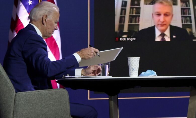 Falta de contacto oficial con gobierno de Trump, retrasa lucha contra Covid-19: consejero de Biden