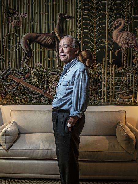 Gregorio Marañón Bertrán de Lis, en su despacho la semana pasada.