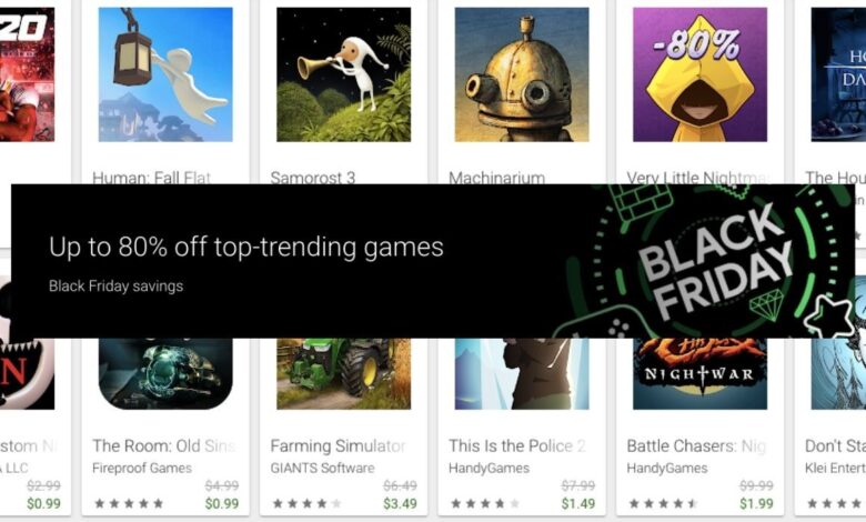 Hasta 80% de descuento en juegos populares de Google Play Store, aquí están los mejores