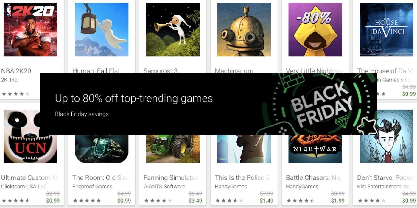 Hasta 80% de descuento en juegos populares de Google Play Store, aquí están los mejores