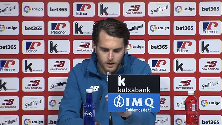 La rueda de prensa de Ibai Gómez (Athletic) La rueda de prensa de Ibai Gómez (Athletic)