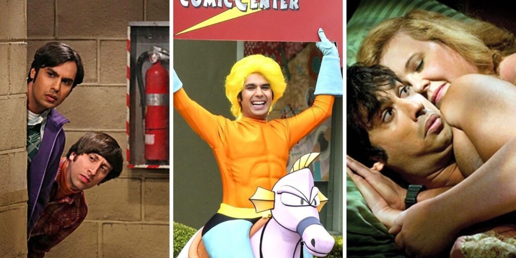 La teoría del Big Bang: 5 veces que Raj fue subestimado (y 5 fue simplemente molesto)