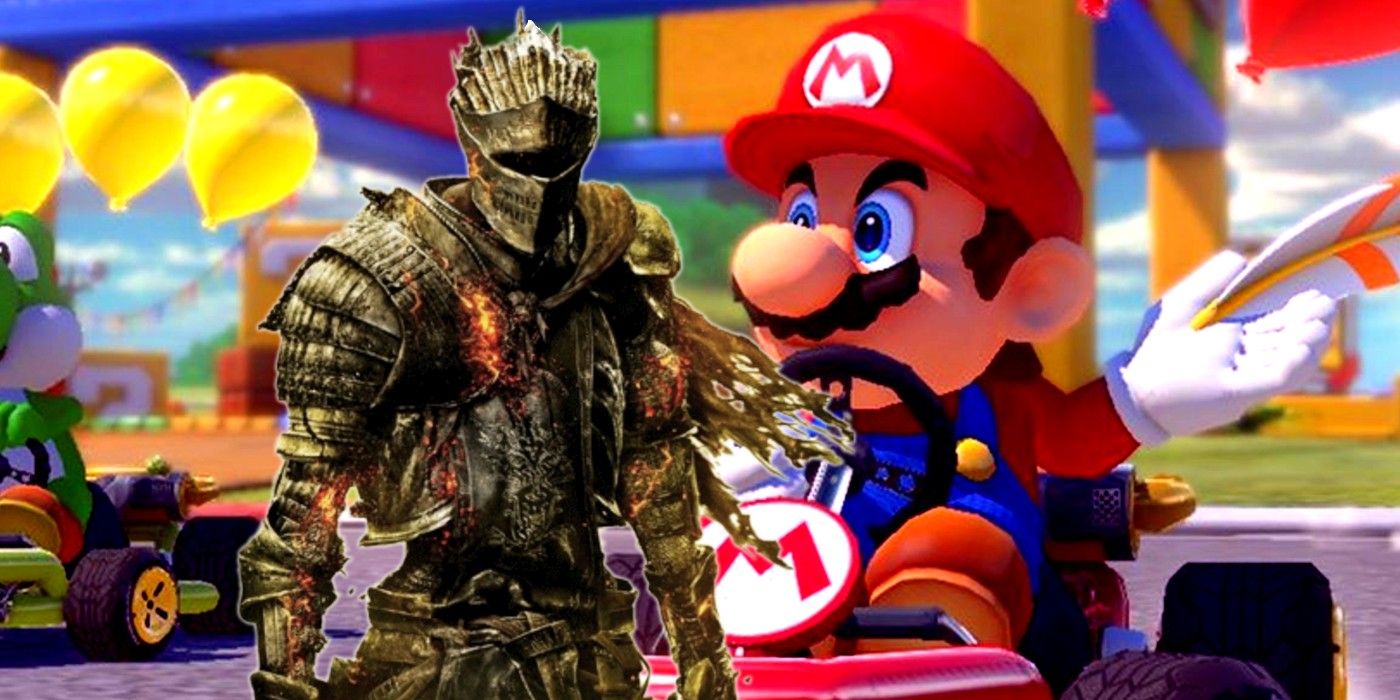 Mario Kart es más estresante que Dark Souls, según datos