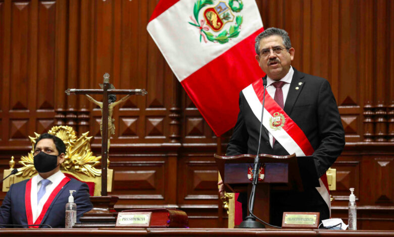 OEA pide a máxima corte de Perú evaluar legalidad de recientes decisiones