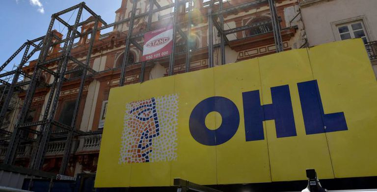 Una obra de la construtora OHL.