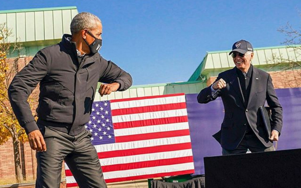 Obama y los líderes demócratas felicitan a Biden por su elección y a Harris por su histórica victoria