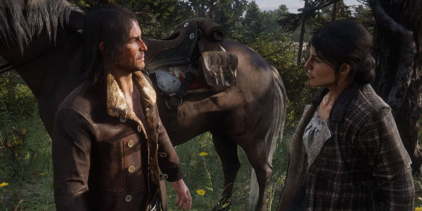RDR2: Abigail salva a John en un huevo de Pascua muy poco probable después del juego