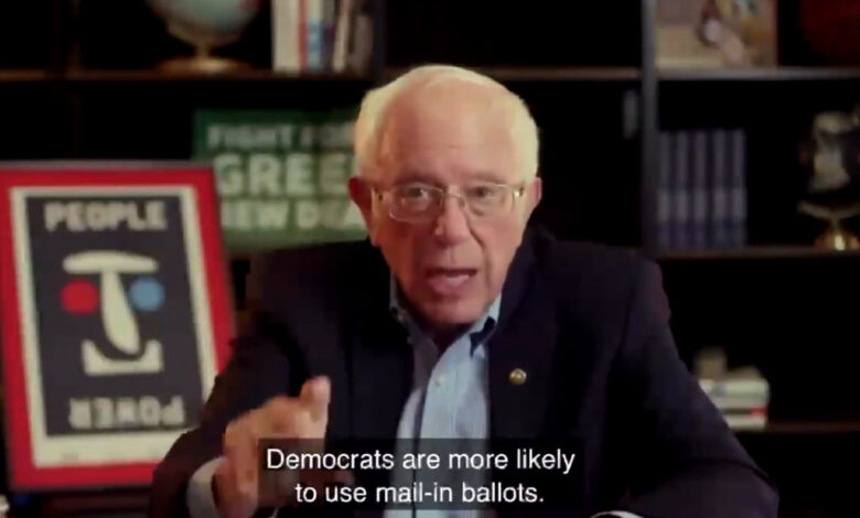 Sanders advirtió reacción de Trump ante resultados del 3 de noviembre | Video