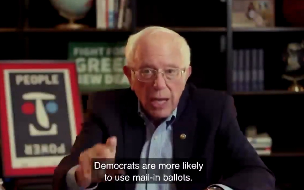 Sanders advirtió reacción de Trump ante resultados del 3 de noviembre | Video