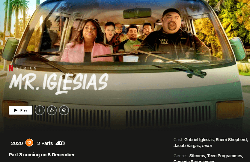 mr iglesias temporada 3 netflix diciembre 2020