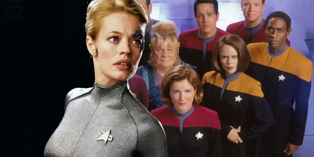 Star Trek: Los uniformes de la Voyager crearon un agujero en la trama | Screen Rant