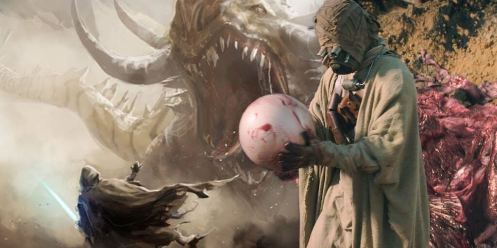 Temporada 2 de Mandalorian: Explicación de la conexión de Krayt Dragon Pearl y Lightsaber