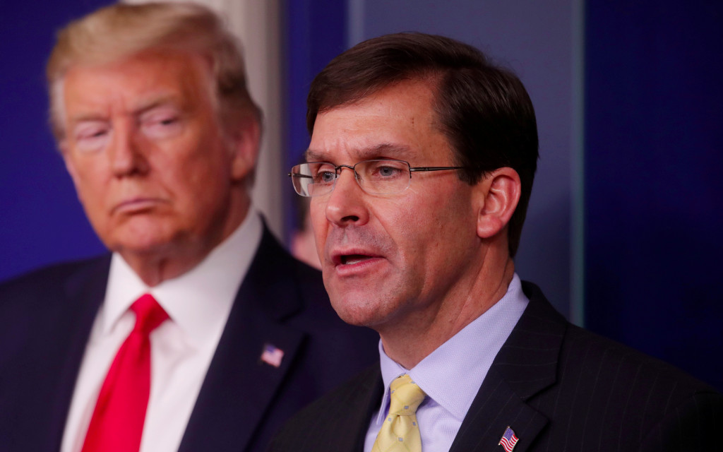 Trump despide a Mark Esper, su secretario de Defensa
