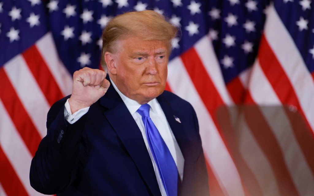 Trump se declara ganador de las elecciones sin esperar resultado oficial