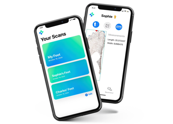 Xesto es una aplicación de escaneo de pies que simplifica regalar zapatos