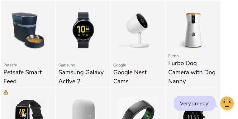 ¿Regalar un gadget? Compruebe su factor de fluencia en la lista de vergüenza 'Privacidad no incluida' de Mozilla