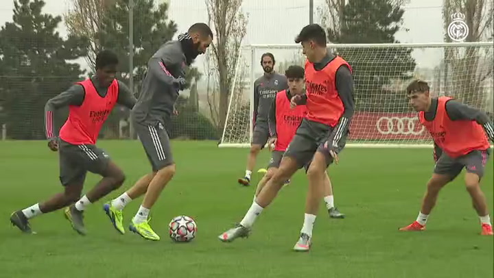 El Real Madrid prepara el partido ante el Shakhtar Donetsk sin Hazard