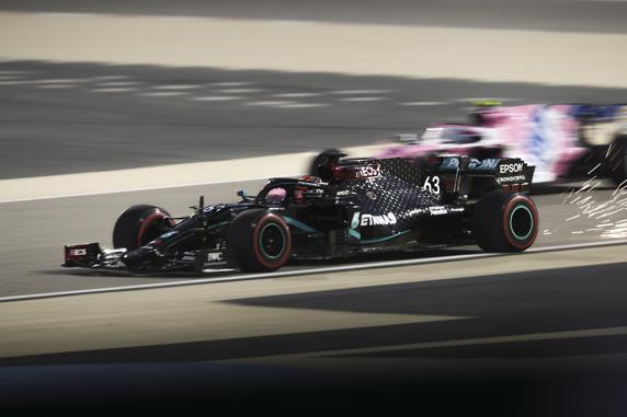 George Russell, en Sakhir