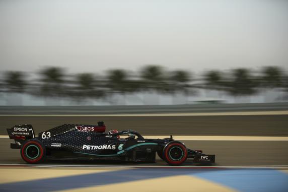 Russell, en el GP de Sakhir de F1 2020
