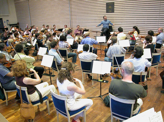 Sala de ensayo de la orquesta Sala de ensayo de la orquesta