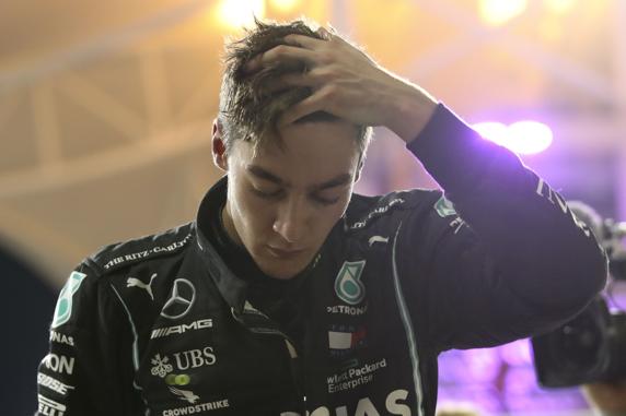 Russell, segundo en su debut en clasificación con un Mercedes