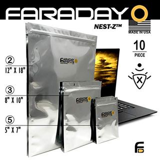 Paquete de 10 fundas Faraday