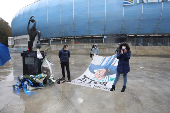 Aitor Zabaleta ha recibido un homenaje en Anoeta en el 22º aniversario de su muerte