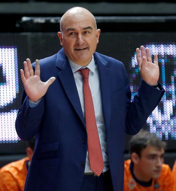 Jaume Ponsarnau, técnico del Valencia Basket.