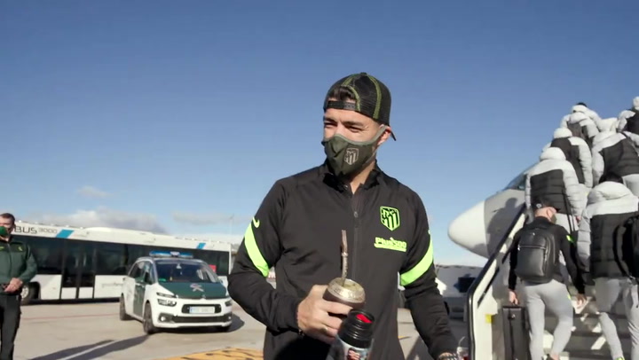 El Atlético llega a Salzburgo El Atlético llega a Salzburgo