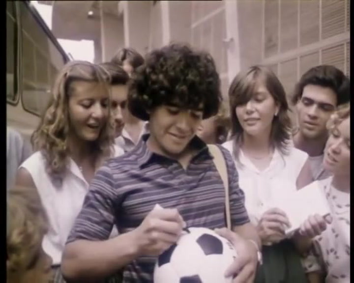 Anuncio Coca-Cola Mundial 1982 en España con Maradona