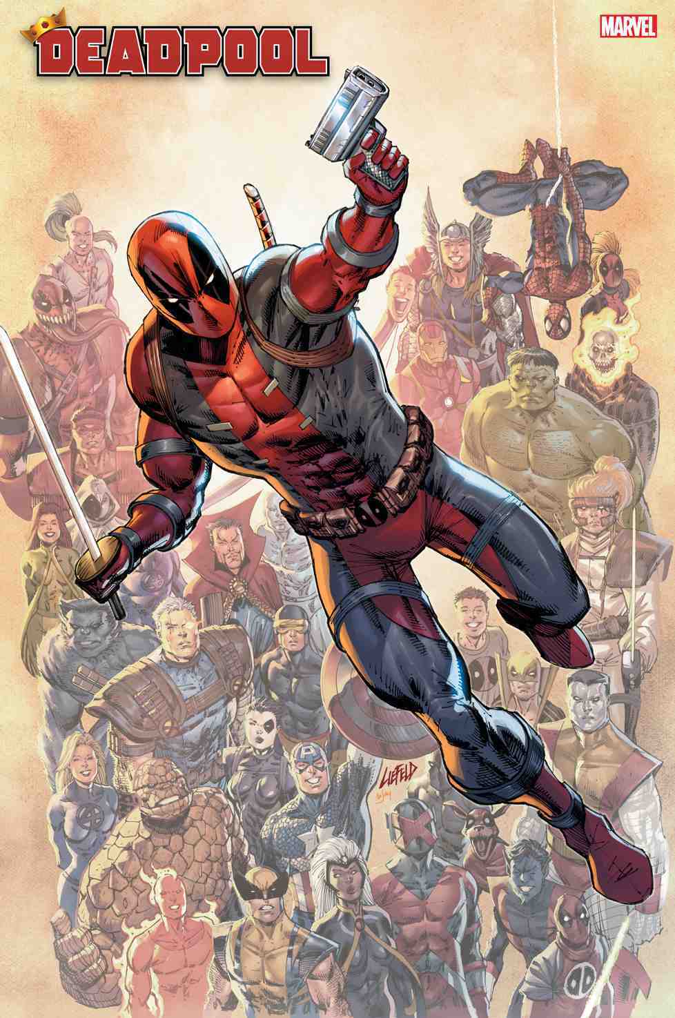 Deadpool nerdy 30 rob liefeld portada Deadpool nerdy 30 rob liefeld portada