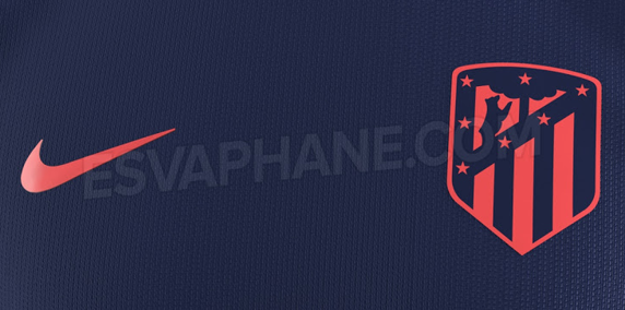 Detalles filtrados de la segunda equipación del Atlético de Madrid 21/22.