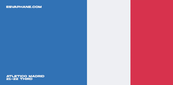 Detalles filtrados de la tercera equipación del Atlético de Madrid 21/22.