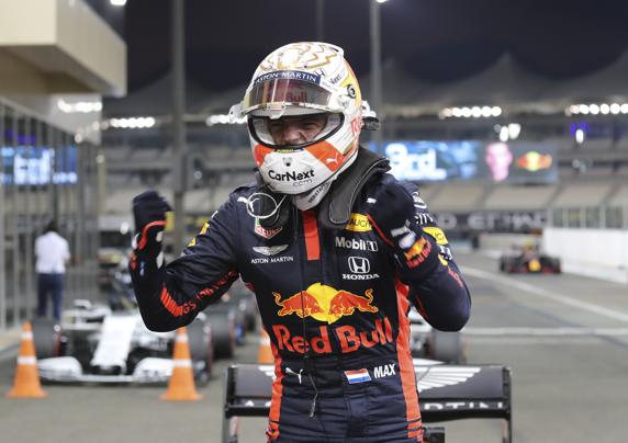 Verstappen, en el GP de Abu Dhabi de F1 2020