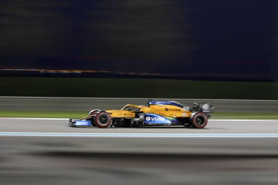 Sainz, en el GP de Abu Dhabi de F1 2020