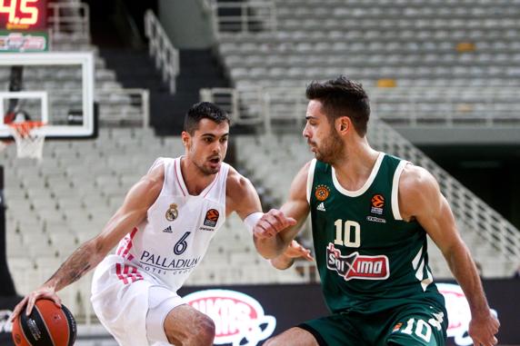 Abalde jugó un gran partido el martes en pista del Panathinaikos.