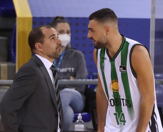 Duran hablando con Ventura. Foto: Pep Morata