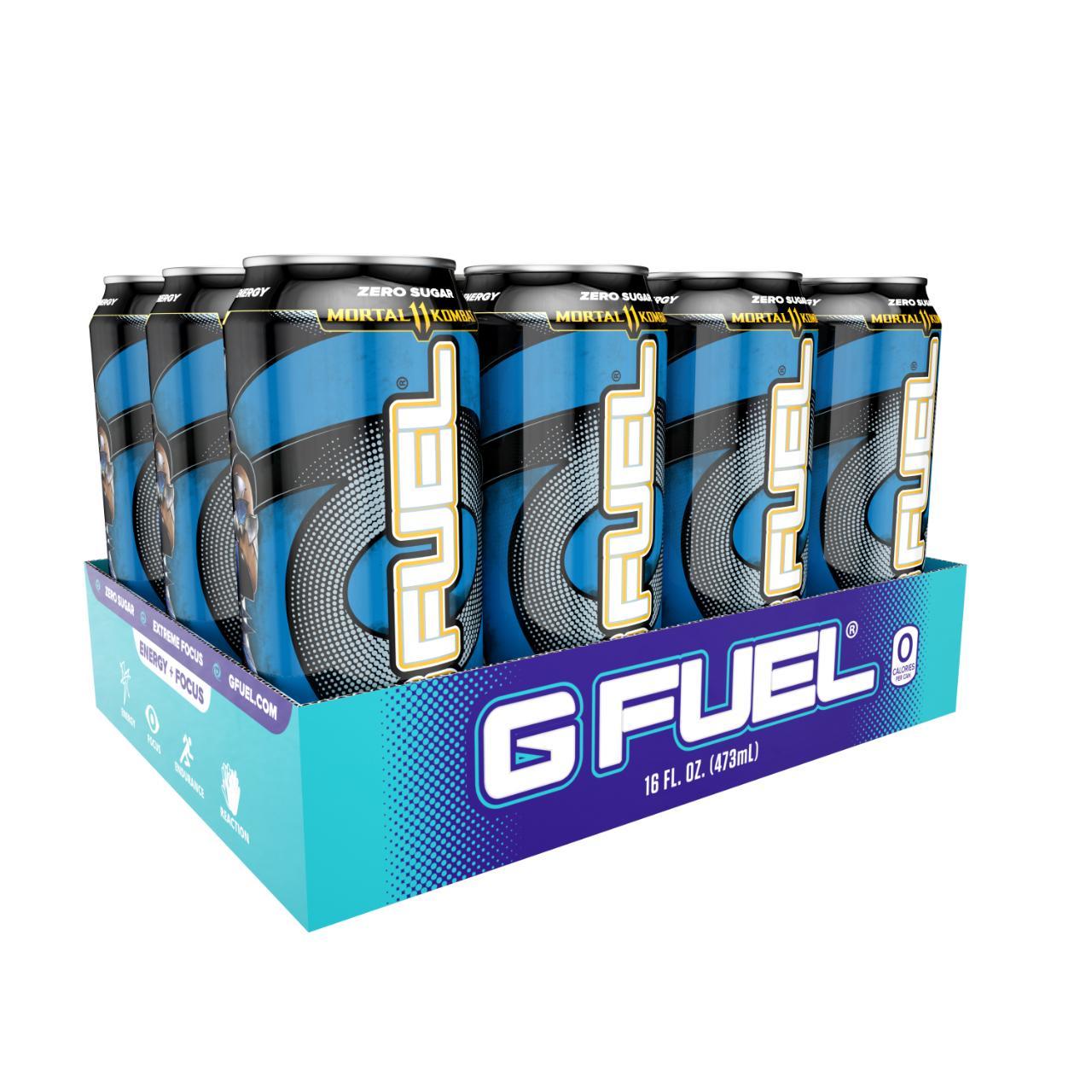 Paquete de 12 latas rompehielos G FUEL Paquete de 12 latas rompehielos G FUEL